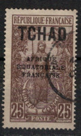 TCHAD       N°  YVERT :     26  OBLITERE       ( OB   9 / 05 ) - Used Stamps