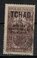 TCHAD       N°  YVERT :     26  ( 6 ) OBLITERE       ( OB   9 / 05 ) - Used Stamps