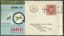 AUSTRALIE - N° 164 / 1er. VOL AUTOUR DU MONDE PAR BOEING 707 DU 16/11/1960 - TB - Autres & Non Classés