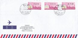 MACAO/MACAU 2019 Guangdong HK Macau Greater Bay Area ATM LABEL P-FDC-2 - FDC