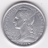 ILE DE LA REUNION. 2 FRANCS 1973. ALUMINIUM - Reunion