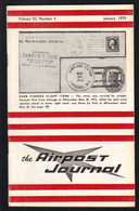 AEROPHILATELIE - THE AIRPOST JOURNAL / JANVIER 1979 (ref CAT125) - Correo Aéreo E Historia Postal
