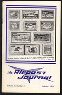 AEROPHILATELIE - THE AIRPOST JOURNAL / FEVRIER 1979 (ref CAT124) - Air Mail And Aviation History