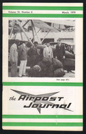 AEROPHILATELIE - THE AIRPOST JOURNAL / MARS 1979 (ref CAT123) - Poste Aérienne & Histoire Postale