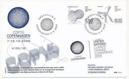 PORTUGAL - Enveloppe - "Conférence Sur Le Changement Climatique, Protocole De Kyoto" 9/9/2009 - Copenhague - Lettres & Documents