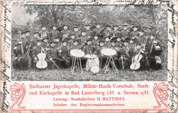 Südhazer Jägerkapelle Militär-Musik Vorschule Stadt Und Kapelle In Bad Lauterberg I/H. U. Seesen A / H. 1909 - Bad Lauterberg