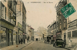 Courbevoie * Rue Des Bezons * Coiffeur * Imprimerie * Serrurerie - Courbevoie