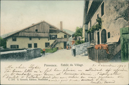 CH PROVENCE / Entree Du Village / CARTE COLORISEE - Provence