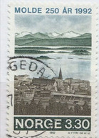 EARLY ISSUE STAMP FROM NORWAY Ships. Harbour. POSTAL CANCLED - Autres & Non Classés