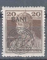 Romania Overprint On Hungary Stamps Occupation Transylvania 1919 Mi#47 I Mint Hinged - Transylvania