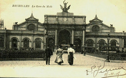 Belgique  /  Bruxelles  //  Exposition   /  La Gare Du Midi - Transport (rail) - Stations