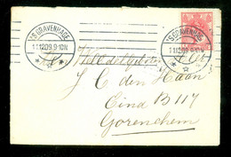 HANDGESCHREVEN BRIEFKAART Uit 1909 Gelopen Van 's-GRAVENHAGE Naar GORINCHEM   (11.828H) - Otros & Sin Clasificación