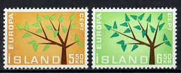 Island 1962 // 364/365 ** Europa - Neufs