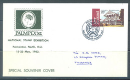 NZ - 19.5.1982 -  PALMPEX 82 SPECIAL SOUVENIR COVER 3rd DAY  - Lot 22016 - Briefe U. Dokumente