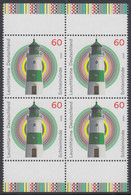 !a! GERMANY 2020 Mi. 3552 MNH BLOCK W/ Bottom & Top Margins - Lighthouses: Schleimünde - Unused Stamps