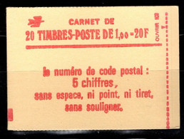France Carnet 1973 C1a Sabine De Gandon Fermé - Modernes : 1959-...