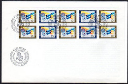 SWEDEN 1967 Finnish Settlers In Sweden FDC.  Michel 584-85 - FDC