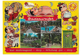 Carte Mosaïque Et Humoristique: Badenweiler. - Badenweiler