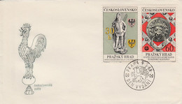 TCHECOSLOVAQUIE FDC 1967 PEINTURES - Other & Unclassified
