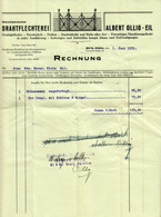 PORZ Eil Bei Köln Rechnung 1931 Deko " Drahtflechterei Albert Ollig Heumar Erstr. 12a " - Transport
