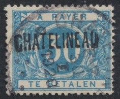 Taxe - TX15A + Surcharge CHATELINEAU, Oblitéré - Stamps