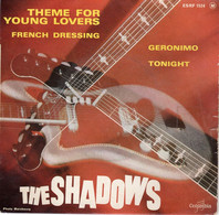 Disque The Shadows  - Theme For Young Lovers - French Dressing - Columbia ESDF 1524 France 1964 - Strumentali