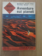 # URANIA N 314 AVVENTURE SUI PIANETI - Science Fiction