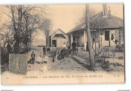 CPA 92 Colombes Vue Interieure De L'Ile La Ferme Du Moulin Joli - Colombes