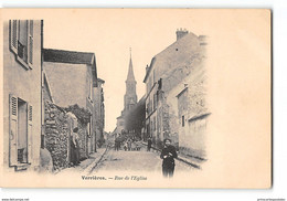 CPA 91 Verrieres Le Buisson Rue De L'église - Verrieres Le Buisson