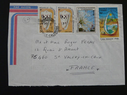 Lettre Cover Eau Water Coquillage Shell Nouvelle Calédonie 1984 (65) - Water
