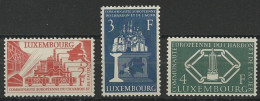 LUXEMBOURG - 1956 - YVERT N° 511/513 ** - COTE = 75 EUR - Ungebraucht