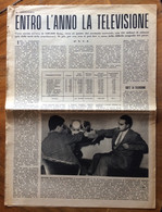 ENTRO L'ANNO LA TELEVISIONE - SCRITTI D'EPOCA SU ORIZZONTI - COME LA SI PENSAVA.....ALL'ORA... - To Identify