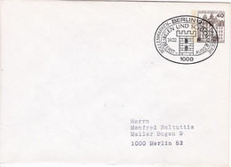 Berlin, PU,  BuSchl.  40, Blanco, FDC Berlin - Enveloppes Privées - Oblitérées