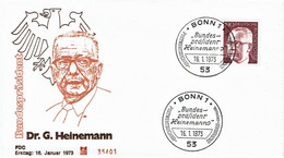 Germany - Mi-Nr 732 FDC (f425)- - 1971-1980