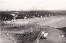 Cpsm 9x14 . ERQUY (22) La Plage De La Caroua . Vue Aérienne - Erquy