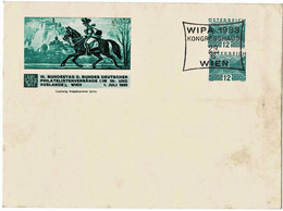 1933, Privat-GA-Umschlag  12 + 12 Gr.,  WIPA , A4047 - Omslagen