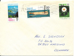 Turkey Cover Sent To Denmark 1983 - Covers & Documents