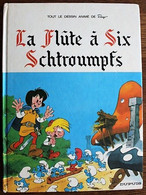 LIVRE ILLUSTRE JOHAN ET PIRLOUIT - HS - La Flûte à Six Schtroumpfs - EO Dupuis 1975 - Johan Et Pirlouit