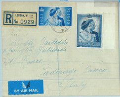 BK0873 - GB - POSTAL HISTORY - 1948  REGISTERED FDC Cover -  ROYALTY - ....-1951 Pre Elizabeth II