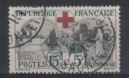 TIMBRE CROIX ROUGE N° 156 " INFIRMIÈRES " OBLITÉRÉ (VERSO SANS DÉFAUT) CAD D'ÉPOQUE De 1918 De SAONE ET LOIRE - Other & Unclassified