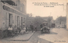 VAL D'OISE  95  SERAINCOURT - GAILLONNET - ARRIVEE DES COURRIERS A LA PENSION DE FAMILLE DU SOLEIL LEVANT - Seraincourt