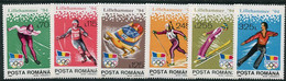 ROMANIA 1994 Winter Olympic Games MNH / **.  Michel 4954-59 - Unused Stamps