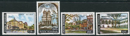 ROMANIA 1994 Destroyed Historic Buildings MNH / **.  Michel 4950-53 - Unused Stamps