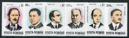 ROMANIA 1993 Personalities MNH / **.  Michel 4924-29 - Neufs