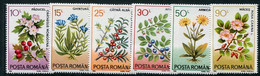 ROMANIA 1993 Medicinal Plants MNH / **.  Michel 4866-71 - Unused Stamps