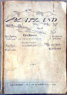 ABBOTT, Edwin A. (als:) Een VIERKANT:  Platland, Een Roman Van Vele Afmetingen. Met Illustraties. Derde Druk 1915 - Sciencefiction En Fantasy