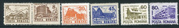 ROMANIA  1991 Definitive: Hotels And Hostels MNH / **.  Michel 4710-15 - Neufs