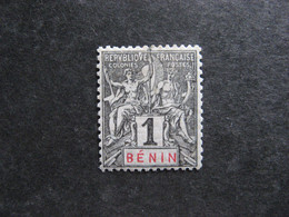 A). BENIN : TB N° 33, Neuf X . - Unused Stamps