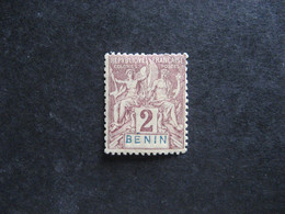 A). BENIN : TB N° 34, Neuf X . - Unused Stamps