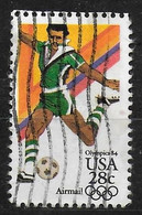 USA   PA 102 Oblitere    Jo 1984  Football  Fussball  Soccer - Usati